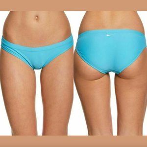 NEW $36 Nike Core Solid Brief Bikini Bottoms Blue